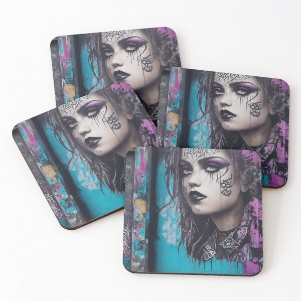Item preview, #3 "Grunge-Inspired Street Art Scene: Exploring Urban Creativity and Raw Aesthetics" designed and sold by CyberCollective.