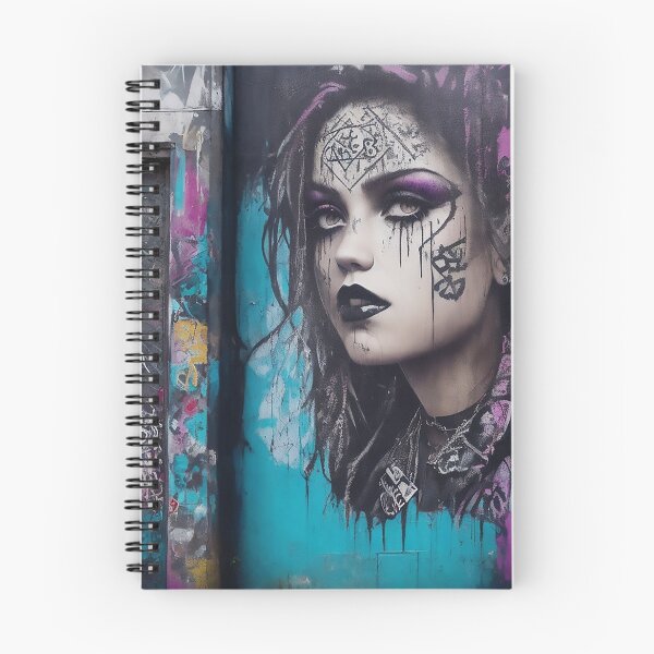 Item preview, #3 "Grunge-Inspired Street Art Scene: Exploring Urban Creativity and Raw Aesthetics" designed and sold by CyberCollective.