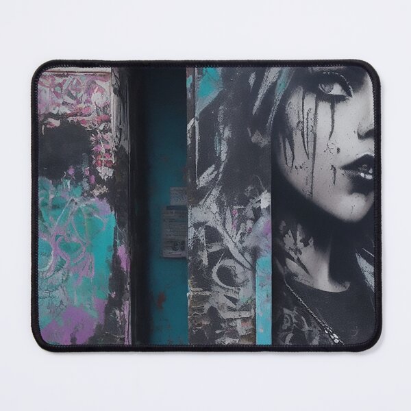 Item preview, #4 "Grunge-Inspired Street Art Scene: Exploring Urban Creativity and Raw Aesthetics" designed and sold by CyberCollective.