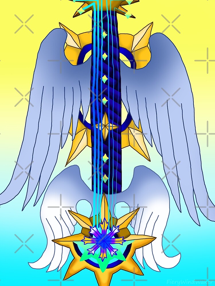 Fusion Keyblade Guitar 169 Aubade Oathkeeper Greeting Card