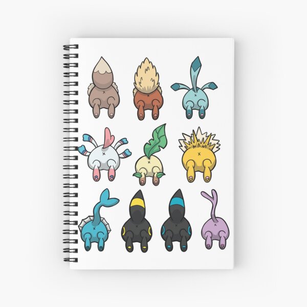 648 Meloetta Spiral Notebook for Sale by MapleRose