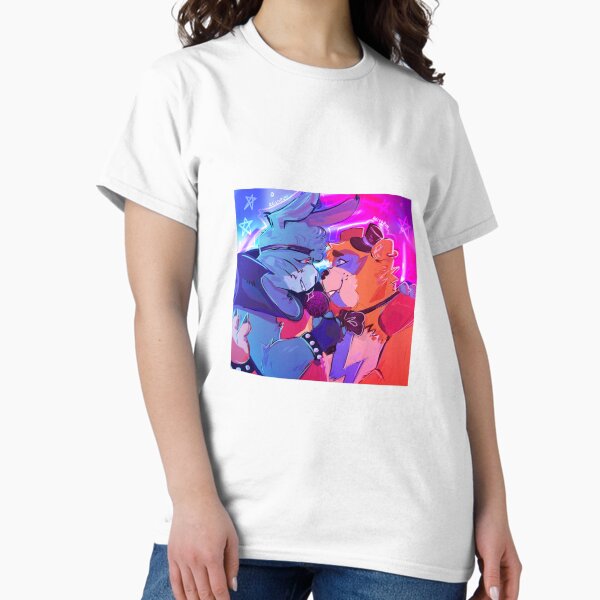 Artikel-Vorschau von Glamrock Bonnie x Glamrock Freddy, designt und verkauft von Reigobun.