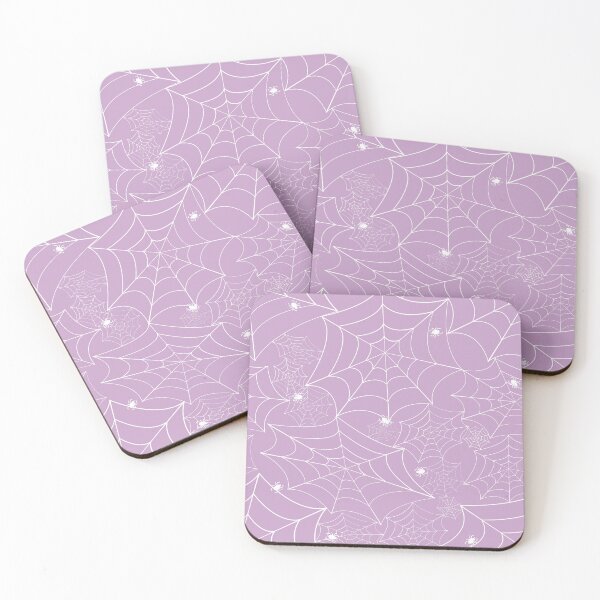 Item preview, halloween spider web pastel purple  designed and sold by Gossip Rag.