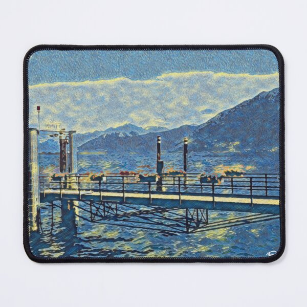 Item preview, LAKE MAGGIORE IN LOCARNO designed and sold by ArtbyRolleen.