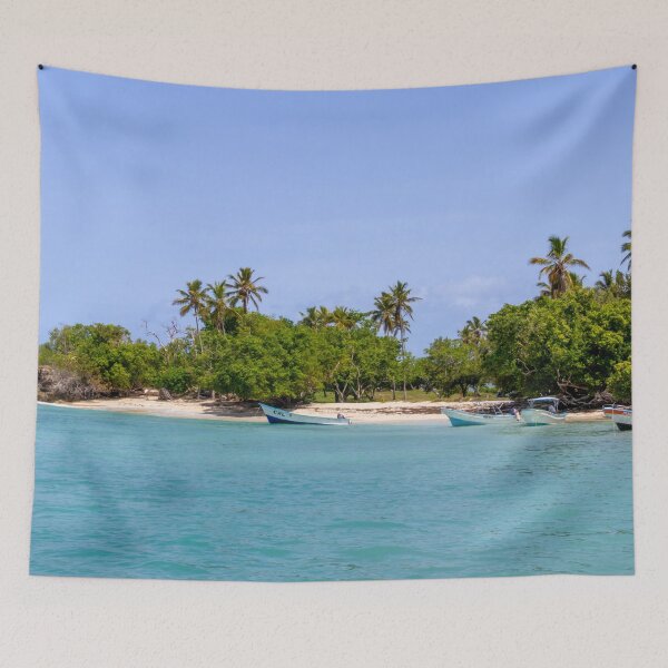 Item preview, Peaceful Tropical Caribbean Island and Blue Water designed and sold by SafariByMarisa.