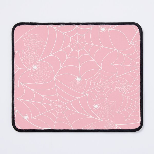 Item preview, halloween spider web pastel pink  designed and sold by Gossip Rag.