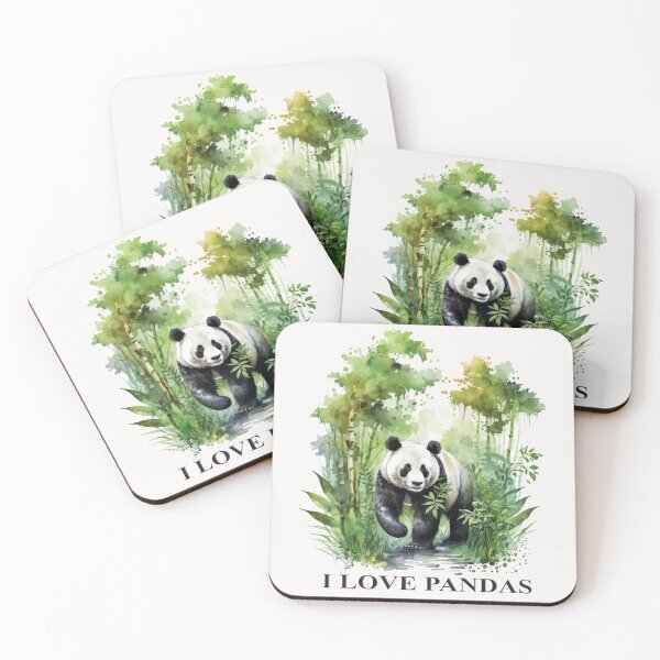 Item preview, I Love Pandas (2) designed and sold by Lisa Weber.