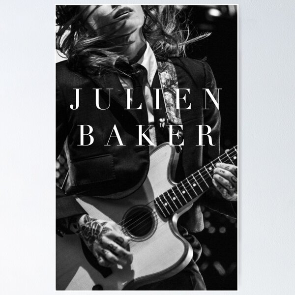 Artikel-Vorschau von Julien Baker-Plakat, designt und verkauft von ellalbrettt.
