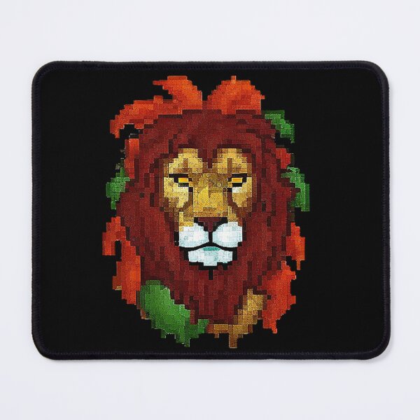 Item preview, Pixel Art Reggae Lion designed and sold by reggaeartgifts.