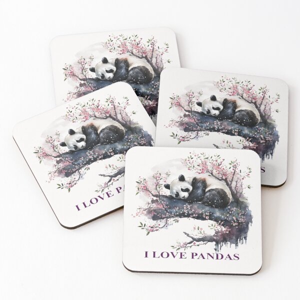 Item preview, I Love Pandas (3) designed and sold by Lisa Weber.