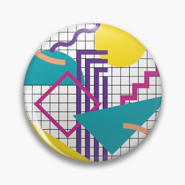 Item preview, Memphis Pattern - 80s Retro White designed and sold by GraphicWave.