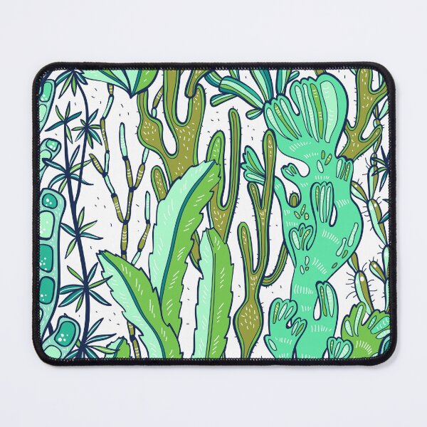 Item preview, Preppy Trippy Southwestern Teal Green Desert Plants Botanical Cactus designed and sold by IamTrending.