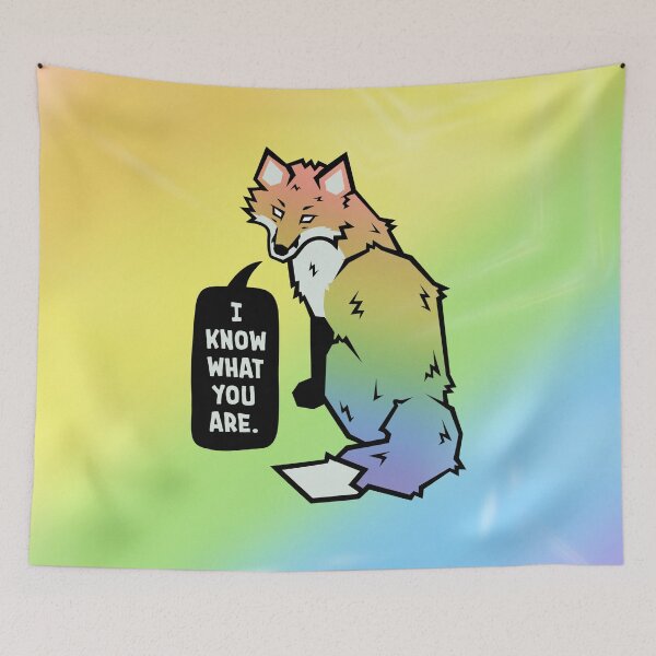 Item preview, Pride Fox - I know what you are designed and sold by Foxytosin.