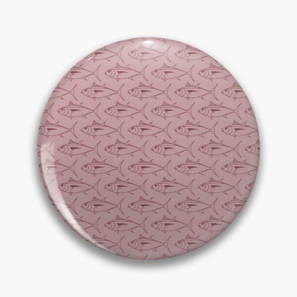 Item preview, School of Bigeye Tuna Fish in Burgundy and Dusty Pink designed and sold by fruttidimare.