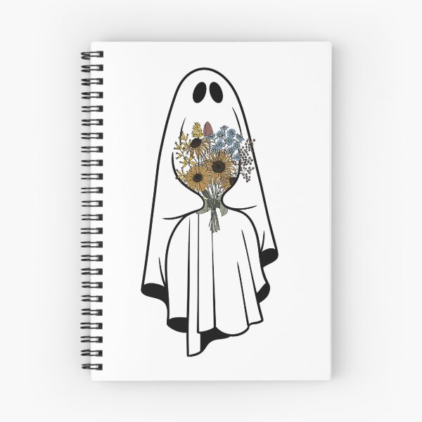 Item preview, Cute Ghost with a Bouquet  designed and sold by CreativeMisc.