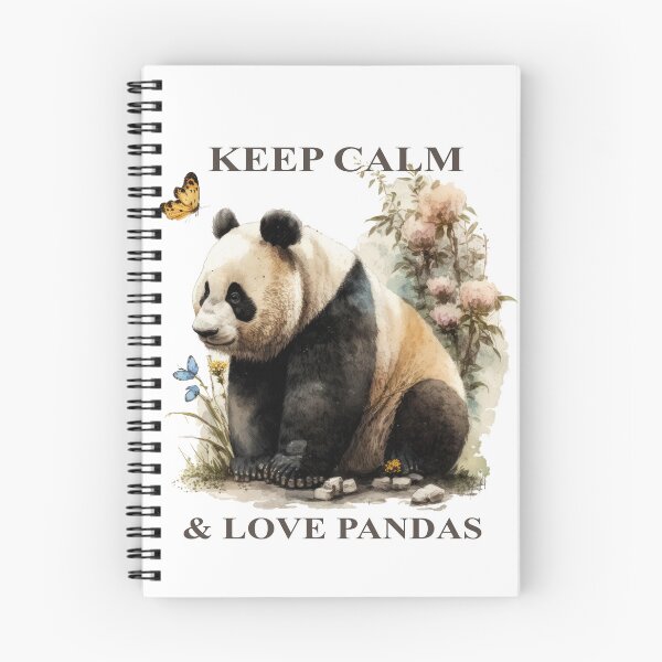 Item preview, Keep Calm & Love Pandas designed and sold by Lisa Weber.