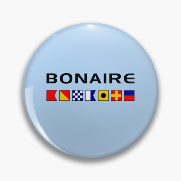 Item preview, Bonaire Nautical Maritime Sailing Flags Light-Color designed and sold by TinyStarAmerica.