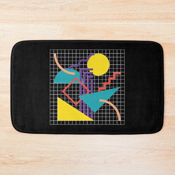 Item preview, Memphis Pattern - 80s Retro Black designed and sold by GraphicWave.