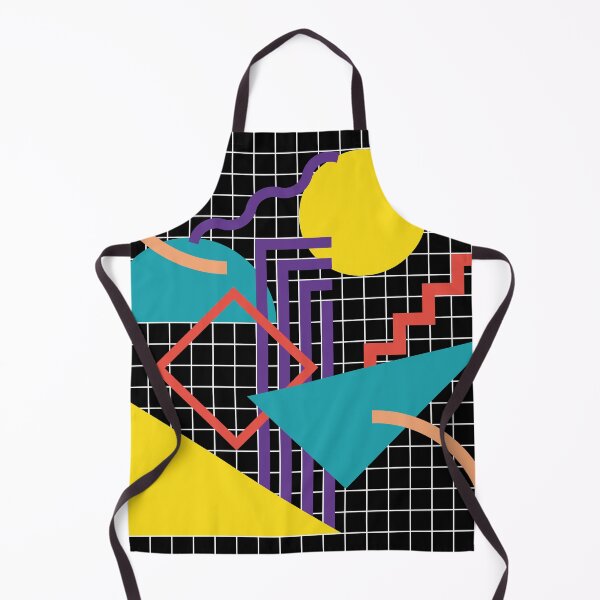 Item preview, Memphis Pattern - 80s Retro Black designed and sold by GraphicWave.