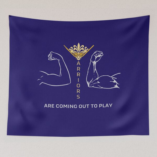 Item preview, Warriors Are Coming Out to Play designed and sold by TorrezvilleTees.