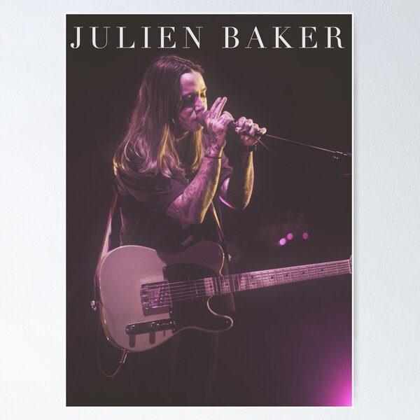 "Julien Baker Poster" Poster For Sale By Ellalbrettt | Redbubble