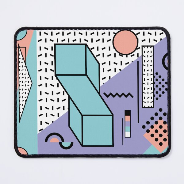 Item preview, Memphis Pattern - 80s Retro - Pastel Colors designed and sold by GraphicWave.