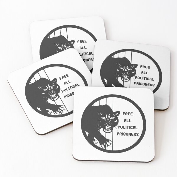 Item preview, Black Panthers Free All Political Prisoners Protest   designed and sold by ShanonHau.