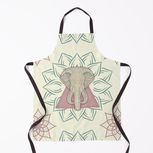 Item preview, Lotus Elephant Triangle Design designed and sold by ShenGeomiArt.