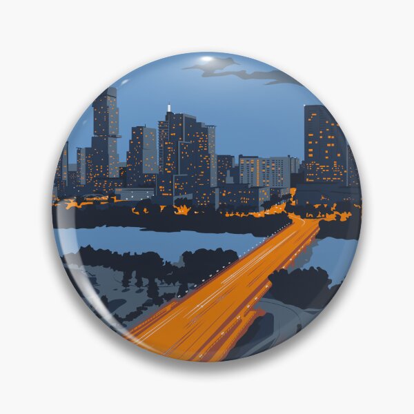 Item preview, Centro de Austin, Texas designed and sold by Foxytosin.