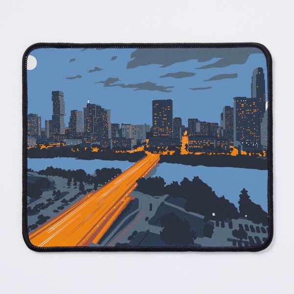 Item preview, Downtown Austin, Texas designed and sold by Foxytosin.
