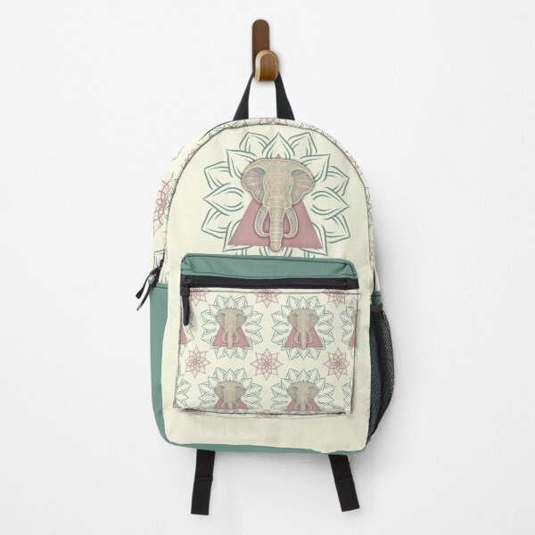 Item preview, Lotus Elephant Triangle Design designed and sold by ShenGeomiArt.