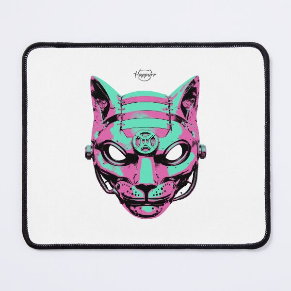 Item preview, Cyberpunk style, mechanical style, cat designed and sold by Happurr.