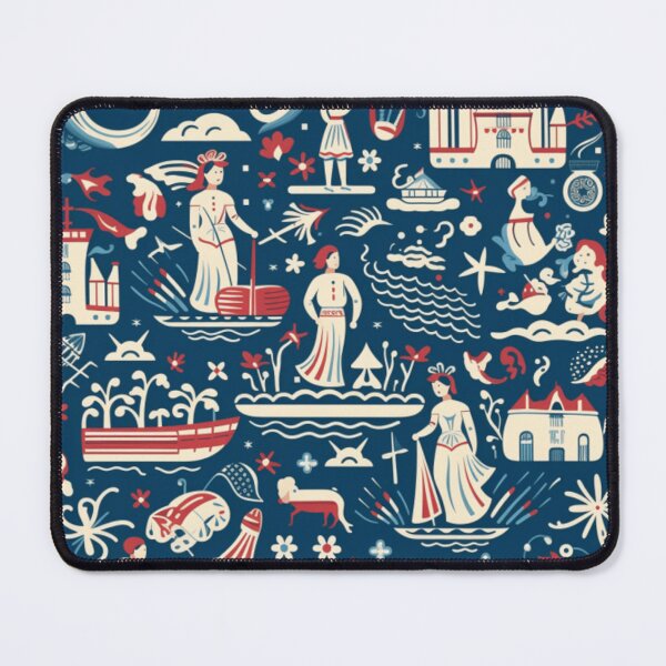 Item preview, Columbus Day Pattern designed and sold by WorldOfHolidays.