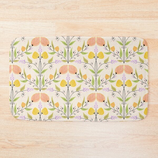 Item preview, Summer Flowers Diamond Tile designed and sold by page-of-wands.