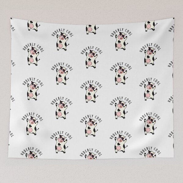 Item preview, Udderly Cool Funny Cow Puns  designed and sold by punnybone.