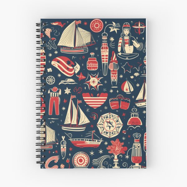 Item preview, Columbus Day Pattern designed and sold by WorldOfHolidays.
