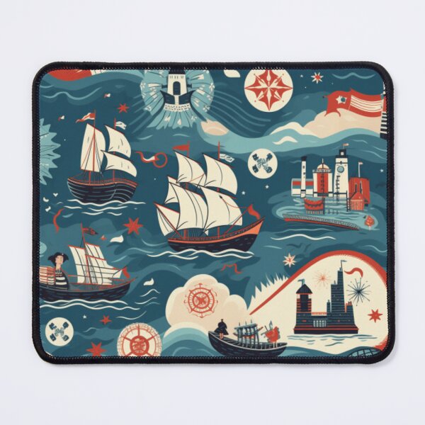 Item preview, Columbus Day Pattern designed and sold by WorldOfHolidays.