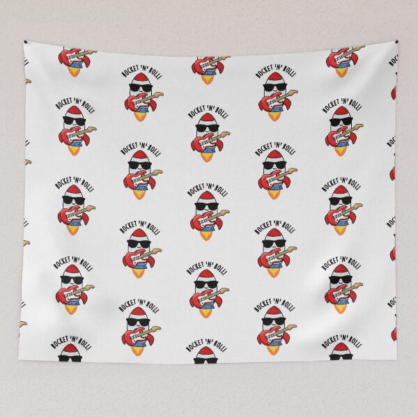 Item preview, Rocket And Roll Funny Rocket Puns  designed and sold by punnybone.