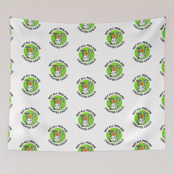 Item preview, Not All Men Are Created Eagle Funny Golf Puns  designed and sold by punnybone.