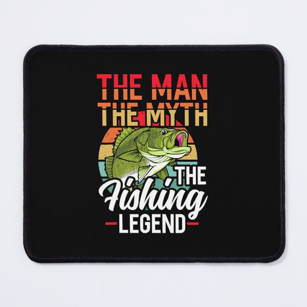 Item preview, The Man The Myth The Fishing Legend Fish Hunting designed and sold by JamelMarvins.