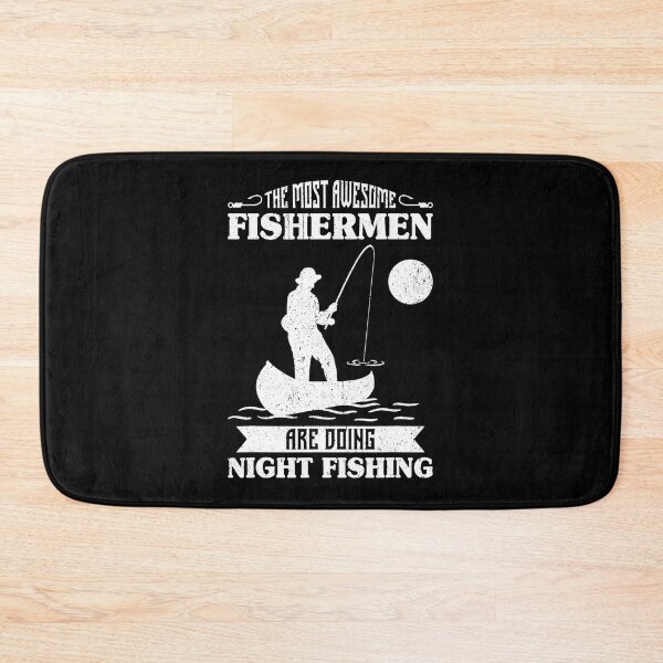 Item preview, The Most Awesome Fishermen Are Doing Night Fishing designed and sold by JamelMarvins.