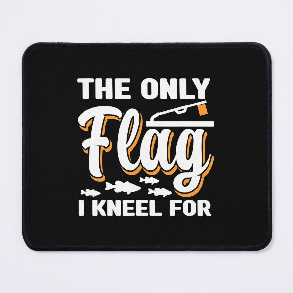 Item preview, The Only Flag I Kneel For Ice Fishing Ice Fisher Fish Rod 2 designed and sold by JamelMarvins.