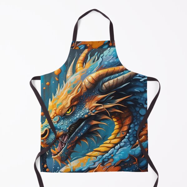 Item preview, Dragon Fantasy Art Blue designed and sold by druidwolfart.