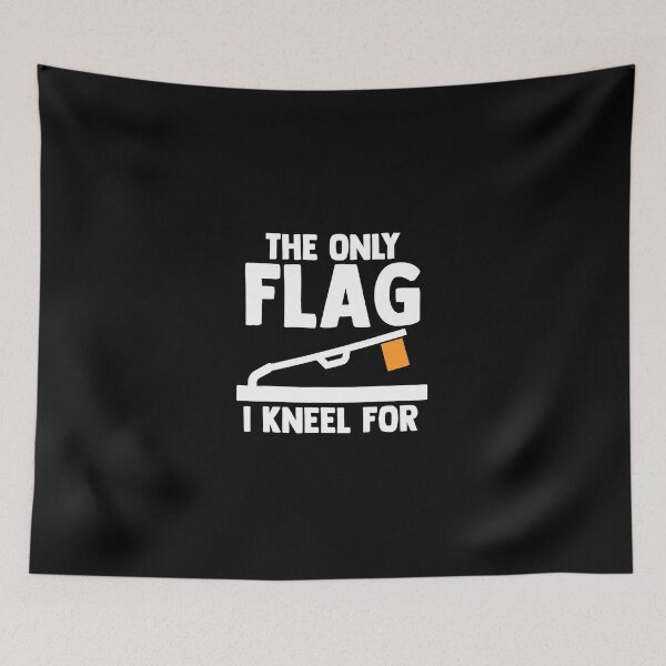 Item preview, The Only Flag I Kneel For Ice Fishing Ice Fisher Fish Rod designed and sold by JamelMarvins.