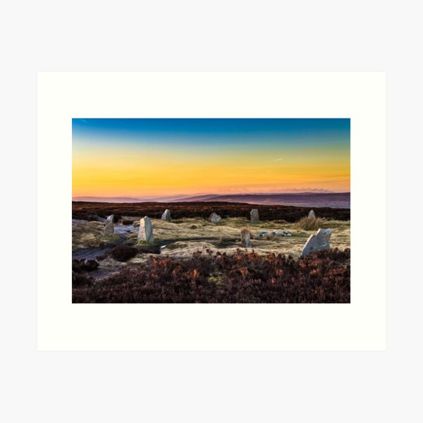 Item preview, The Twelve Apostles Stone Circle on Rombalds moor designed and sold by James Elkington.