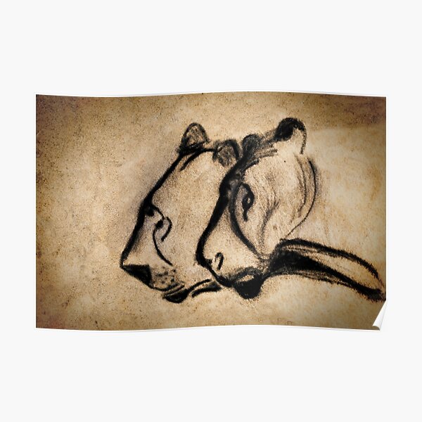 81596 Lascaux Cave Famous Abstract Wall Print POSTER Affiche