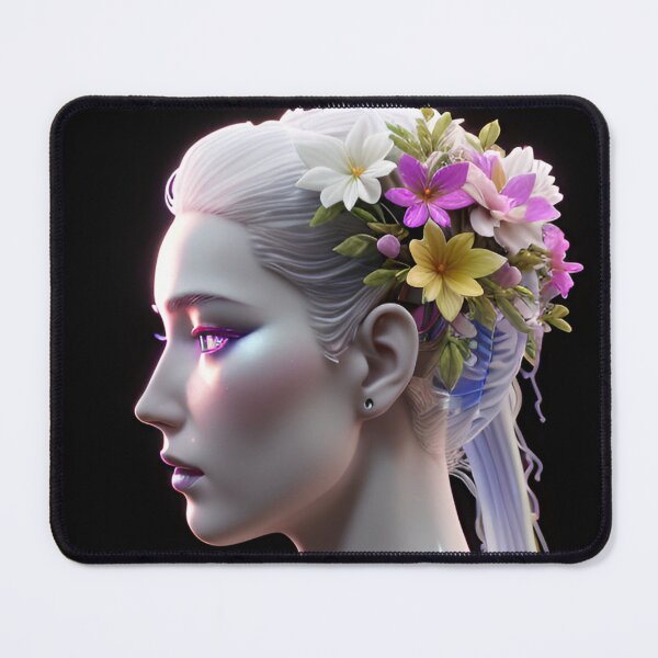 Item preview, Beauty Flower Android Side Face designed and sold by Hankotsu.