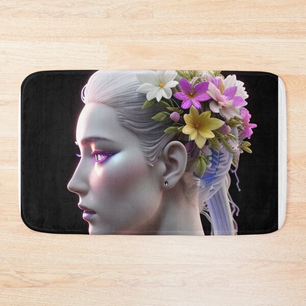 Item preview, Beauty Flower Android Side Face designed and sold by Hankotsu.