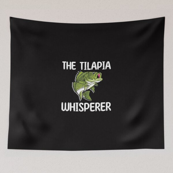 Item preview, The Tilapia Whisperer Fish Outfit Love Freshwater Fishing designed and sold by TobyYeagers.