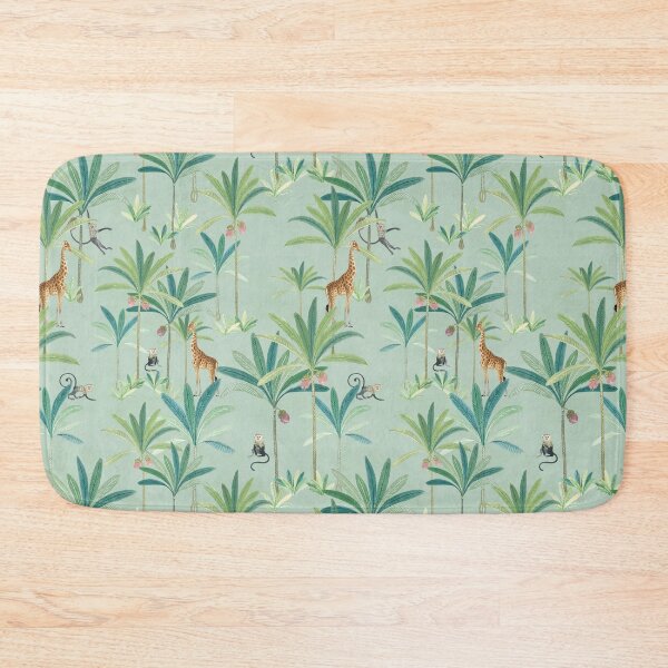 Item preview, Giraffes and Monkeys in Palms designed and sold by Corinne Alexa Jackson.